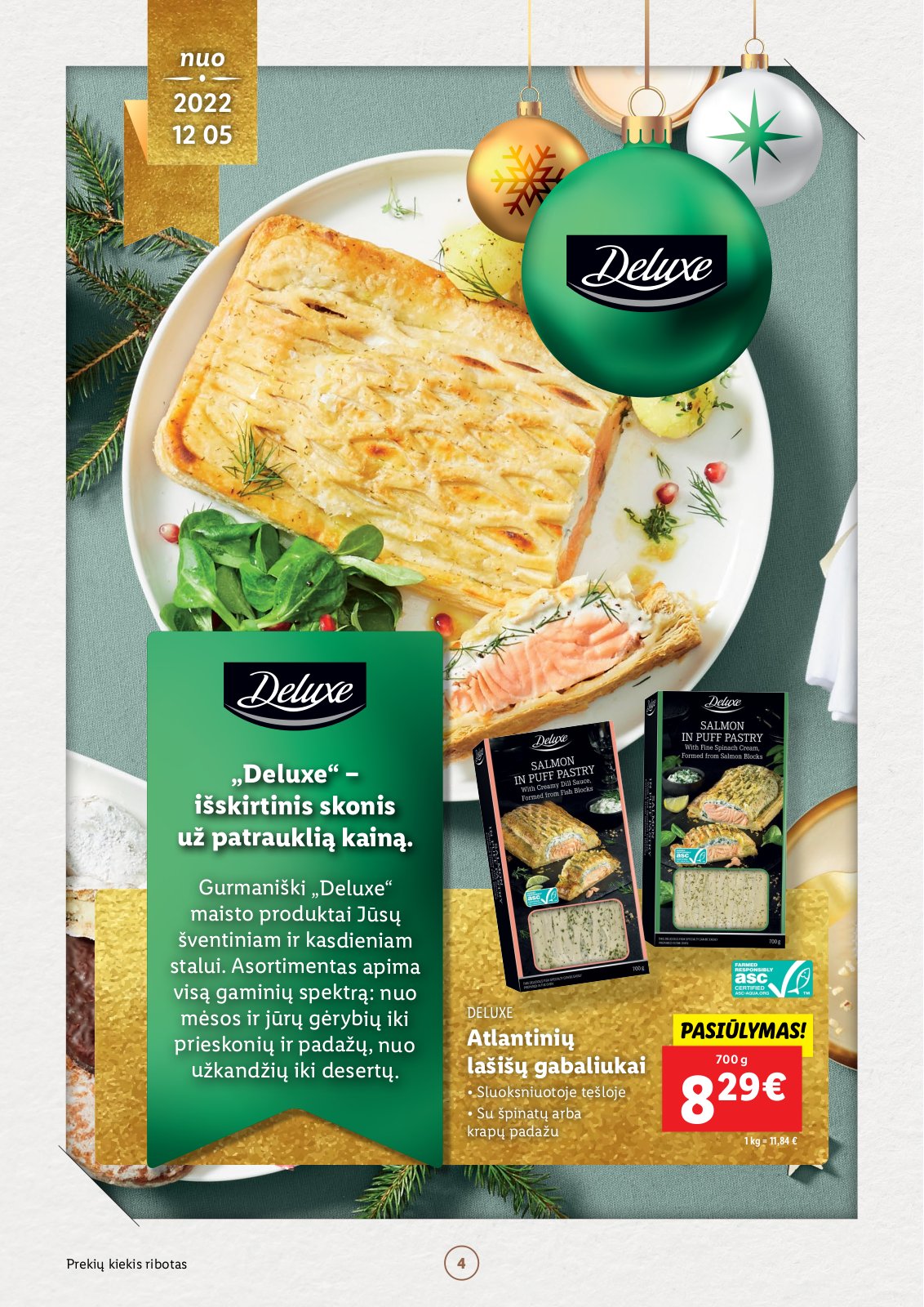 Lidl 'Kalėdų katalogas Nr. 5 (nuo 12 05)' 4 puslapis