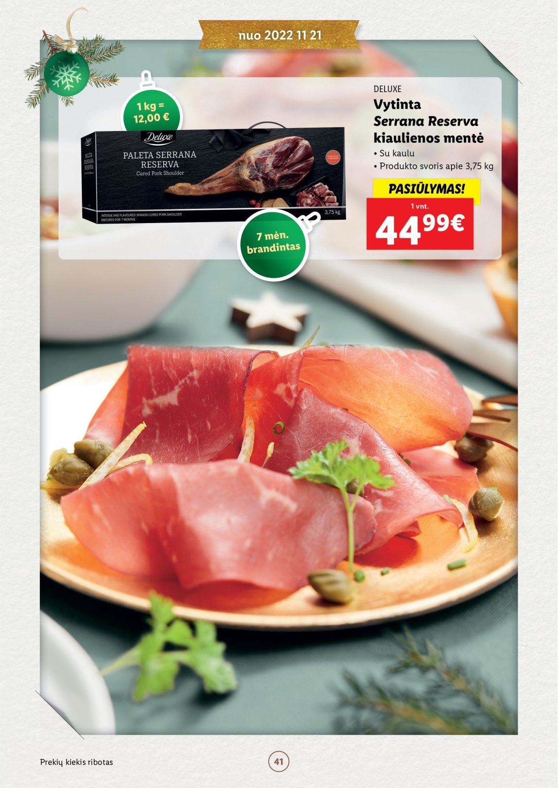 Lidl 'Kalėdų katalogas Nr. 5 (nuo 12 05)' 41 puslapis