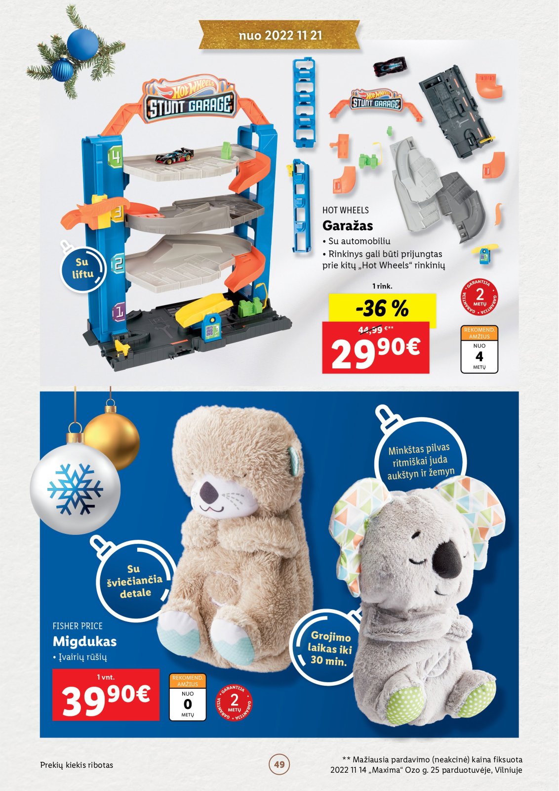 Lidl 'Kalėdų katalogas Nr. 5 (nuo 12 05)' 49 puslapis