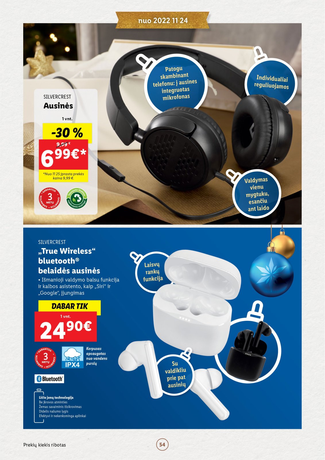 Lidl 'Kalėdų katalogas Nr. 5 (nuo 12 05)' 54 puslapis