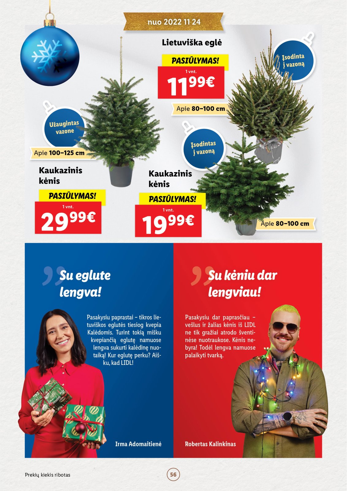 Lidl 'Kalėdų katalogas Nr. 5 (nuo 12 05)' 56 puslapis