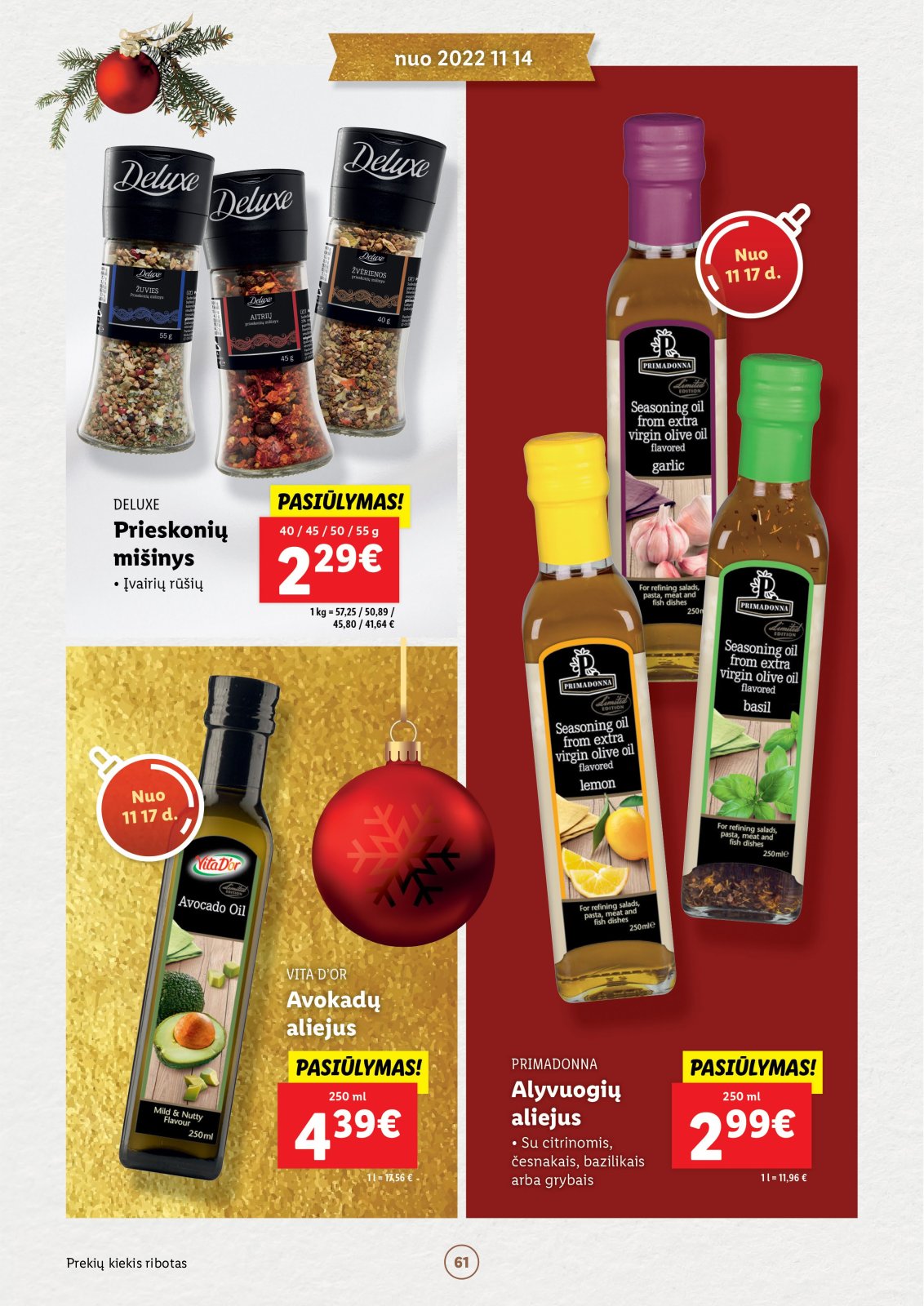 Lidl 'Kalėdų katalogas Nr. 5 (nuo 12 05)' 61 puslapis