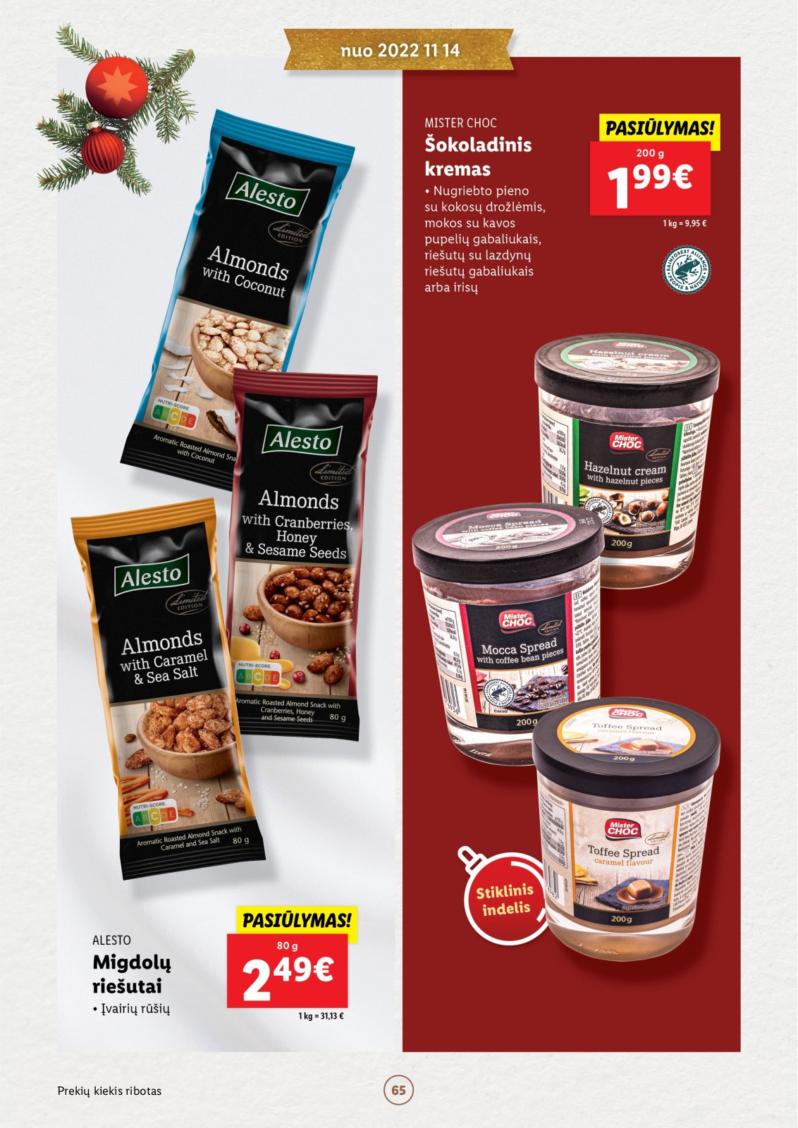 Lidl 'Kalėdų katalogas Nr. 5 (nuo 12 05)' 65 puslapis