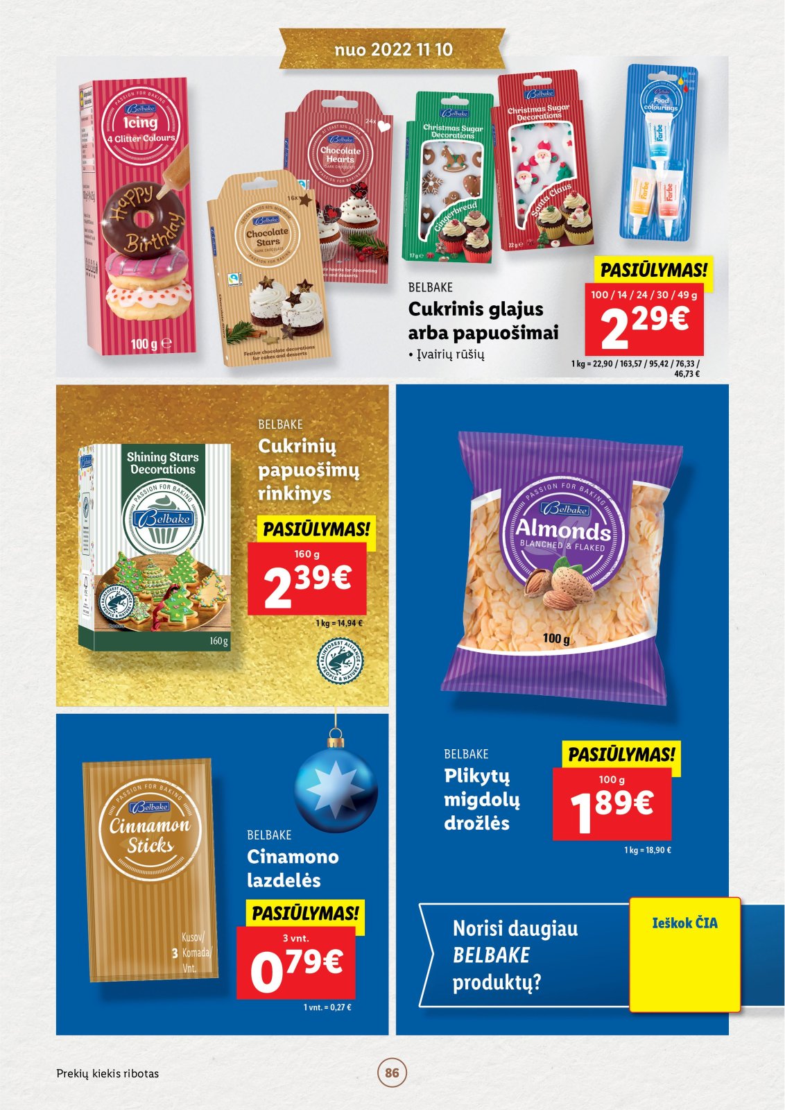 Lidl 'Kalėdų katalogas Nr. 5 (nuo 12 05)' 86 puslapis