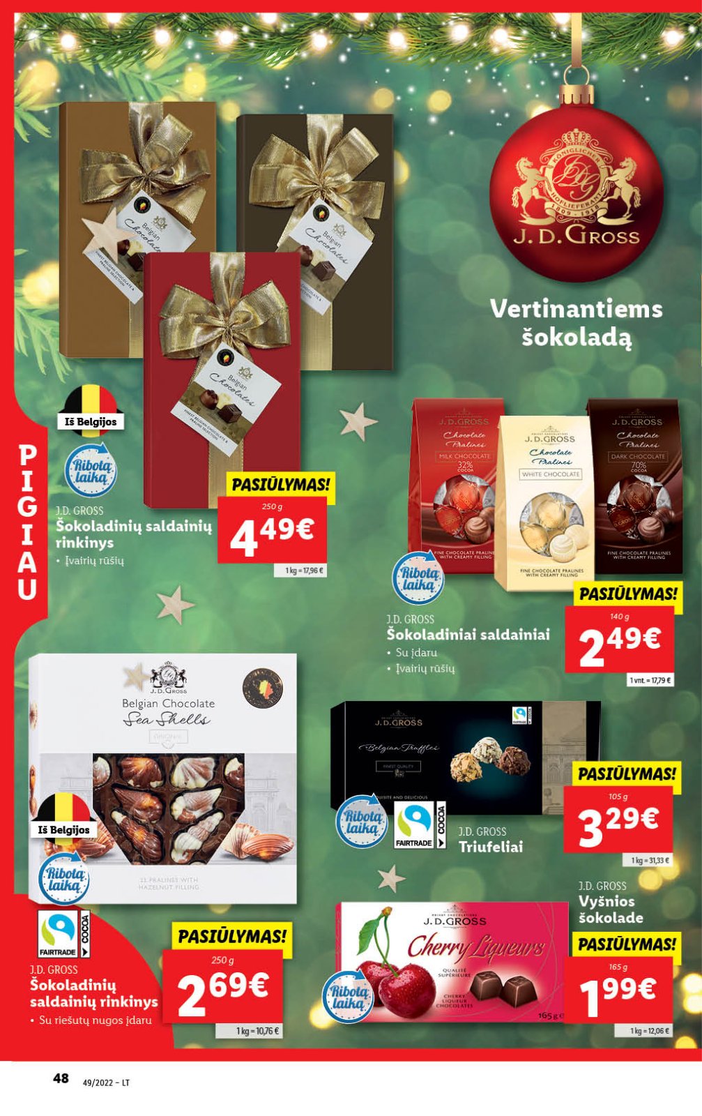 Lidl 'MAISTO PREKIŲ PASIŪLYMAI' 48 puslapis