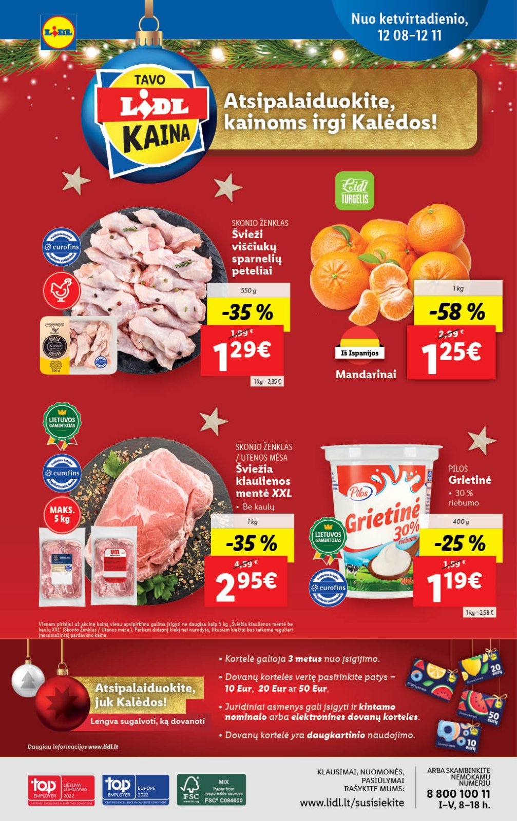 Lidl 'MAISTO PREKIŲ PASIŪLYMAI' 56 puslapis