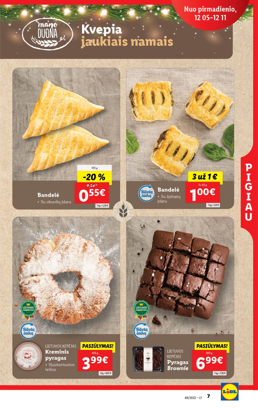 Lidl 'MAISTO PREKIŲ PASIŪLYMAI' 7 puslapis