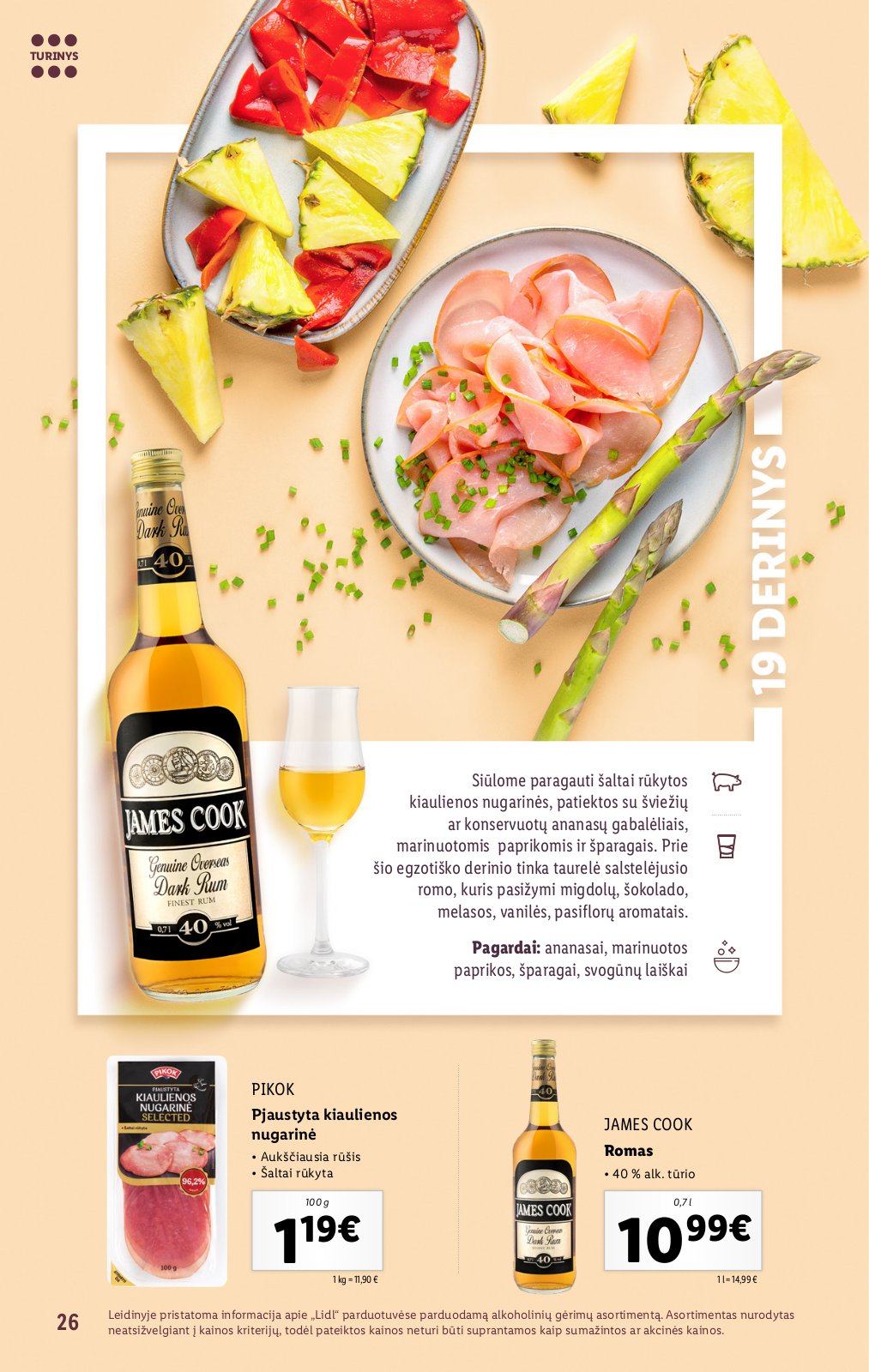 Lidl 'Suderintų skonių akimirkoms' 26 puslapis