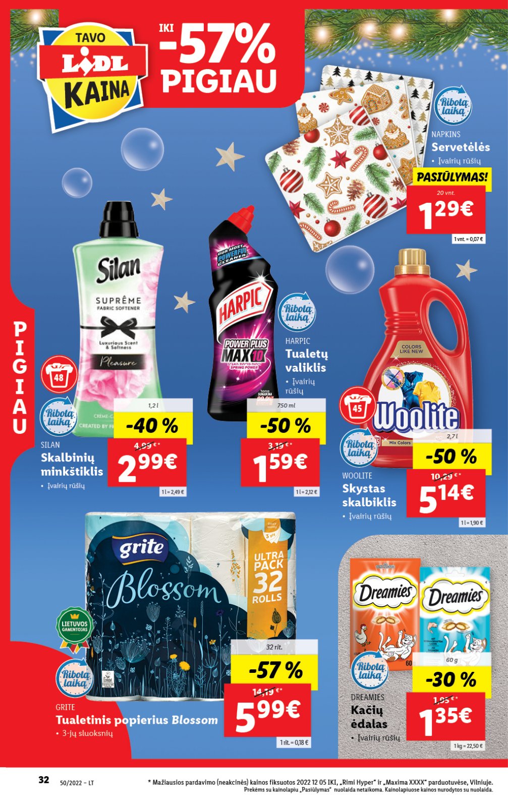 Lidl 'MAISTO PREKIŲ PASIŪLYMAI' 32 puslapis