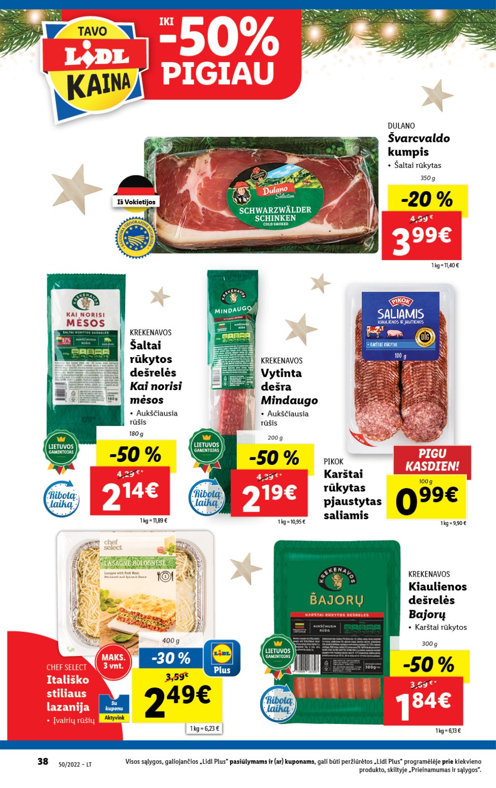 Lidl 'MAISTO PREKIŲ PASIŪLYMAI' 40 puslapis