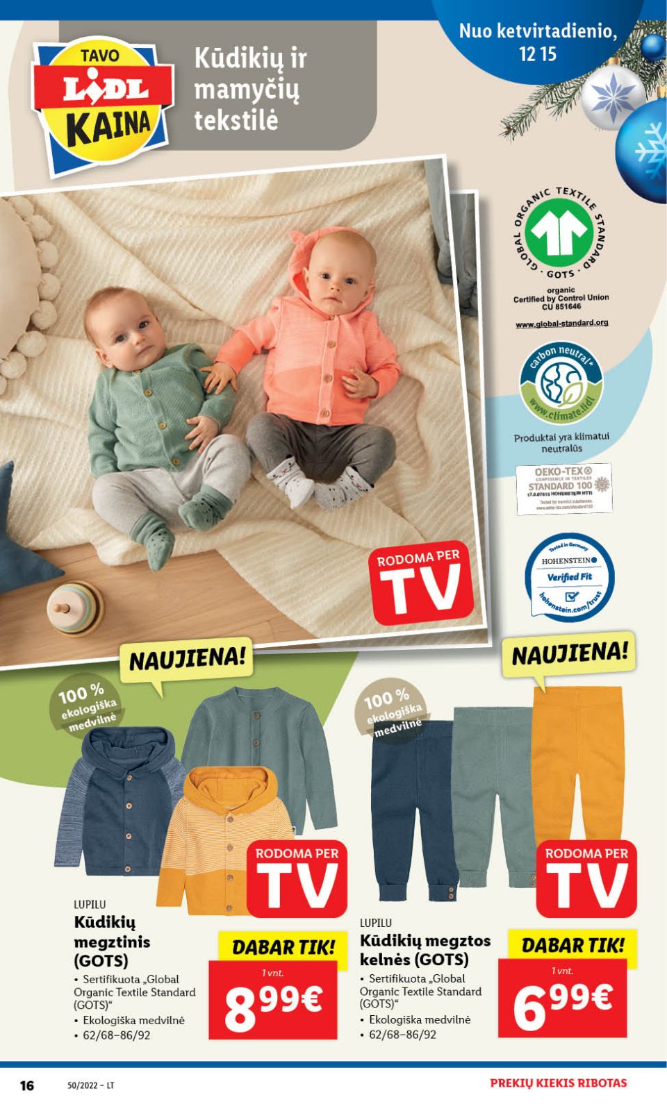 Lidl 'NE MAISTO PREKIŲ PASIŪLYMAI' 16 puslapis