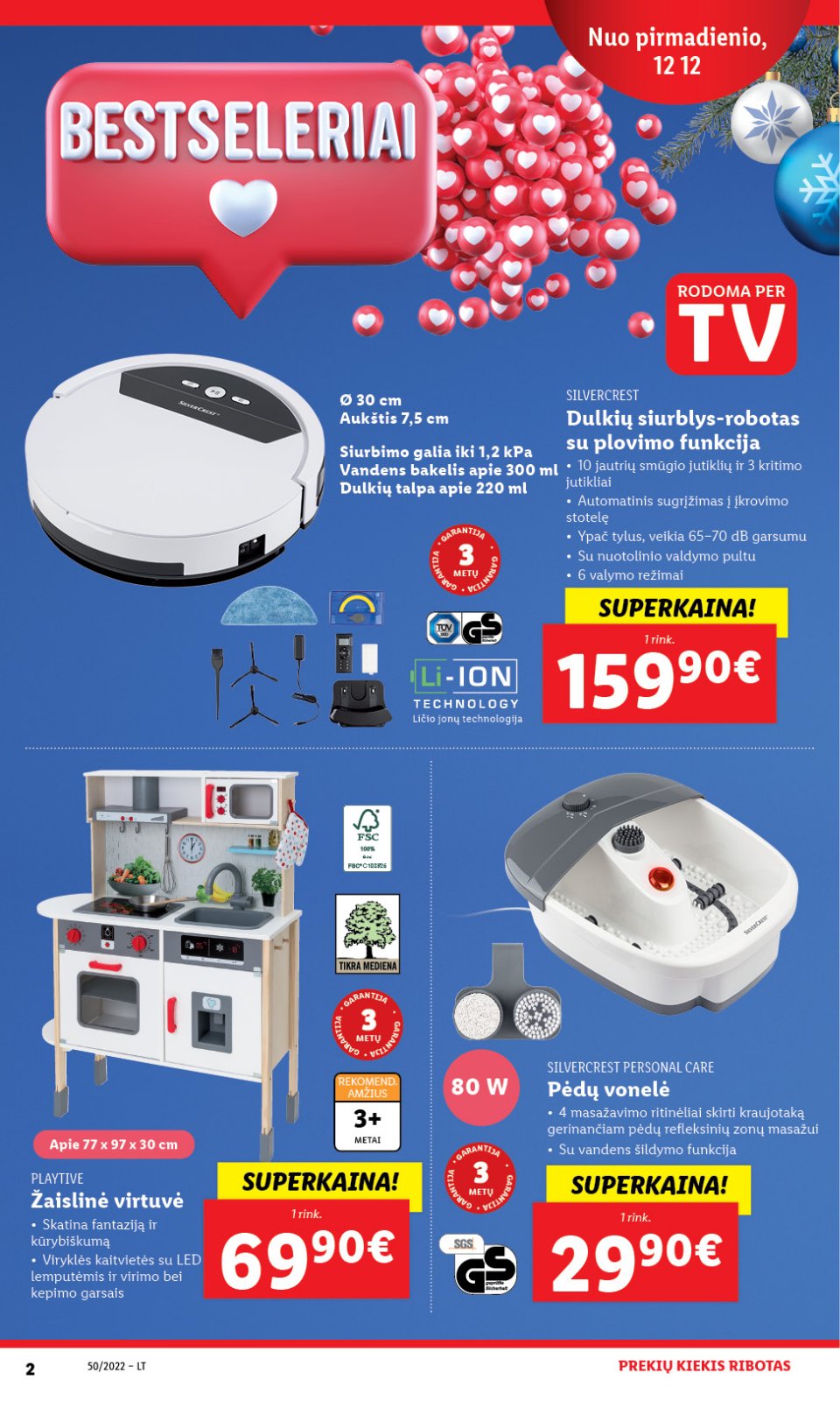 Lidl 'NE MAISTO PREKIŲ PASIŪLYMAI' 2 puslapis