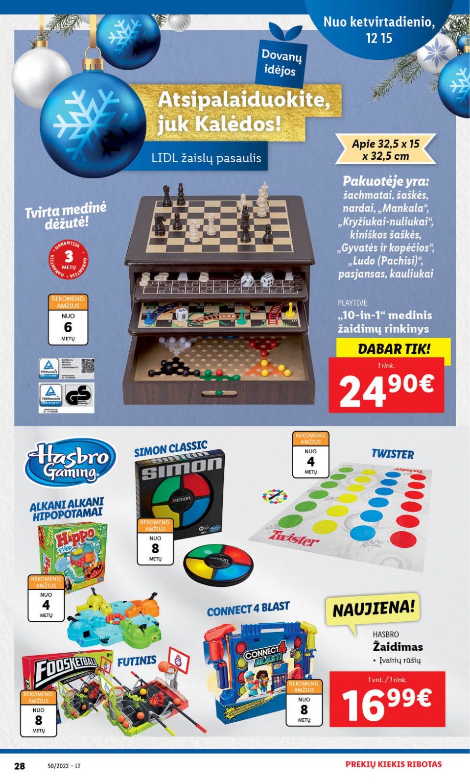 Lidl 'NE MAISTO PREKIŲ PASIŪLYMAI' 28 puslapis