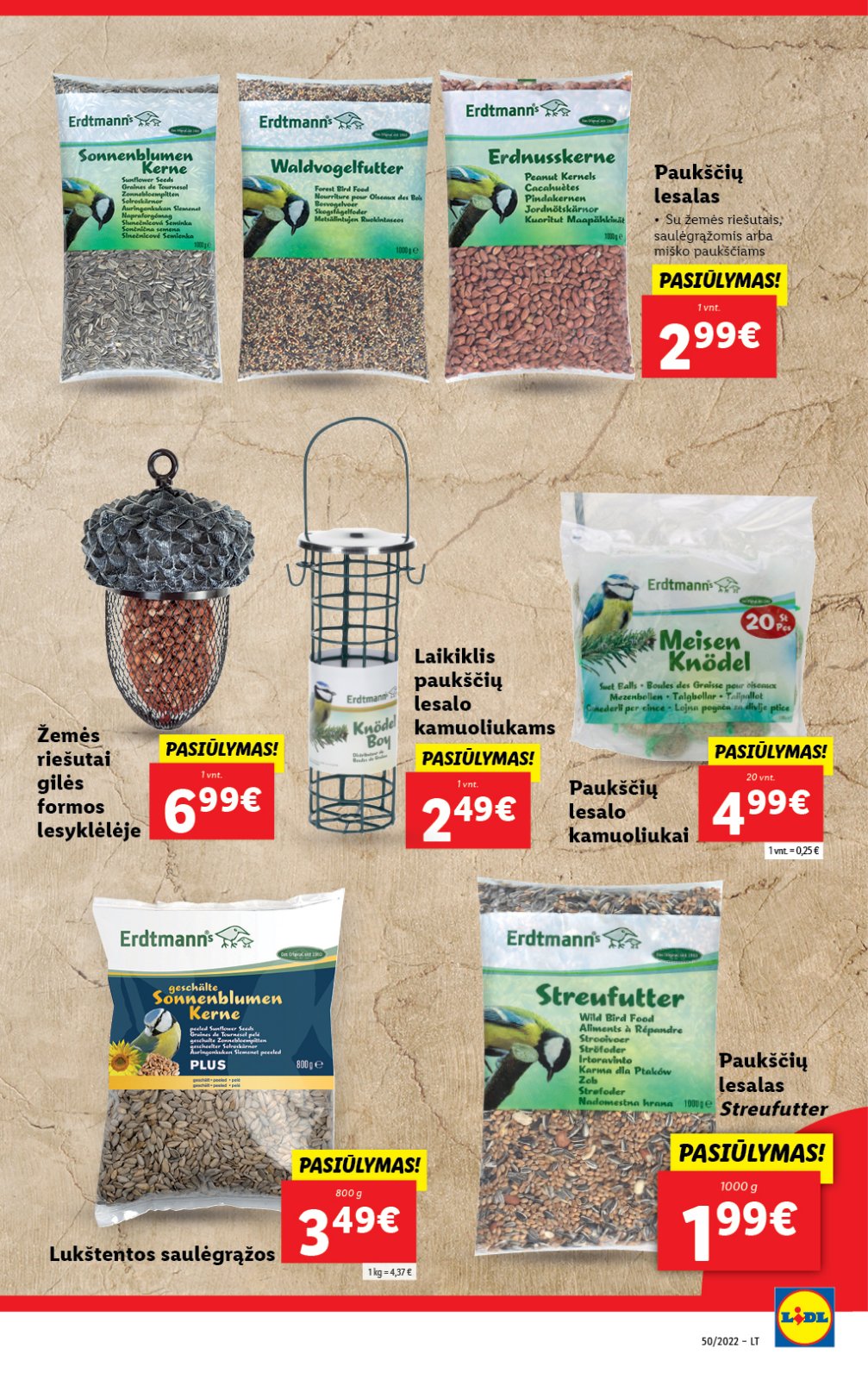 Lidl 'MAISTO PREKIŲ PASIŪLYMAI' 39 puslapis