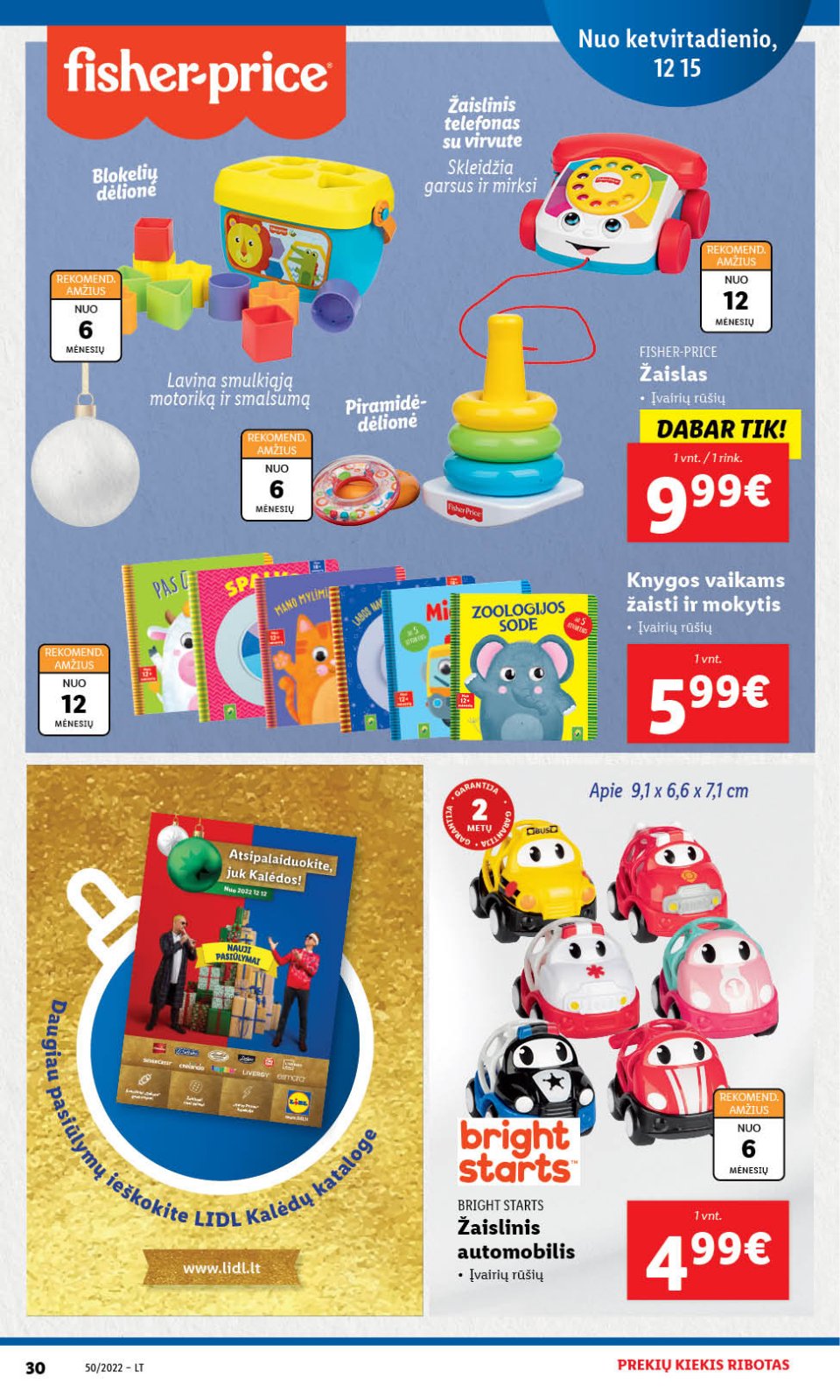 Lidl 'NE MAISTO PREKIŲ PASIŪLYMAI' 30 puslapis