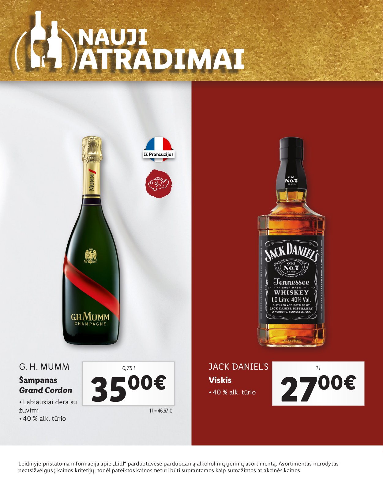 Lidl 'NAUJI ATRADIMAI' 1 puslapis