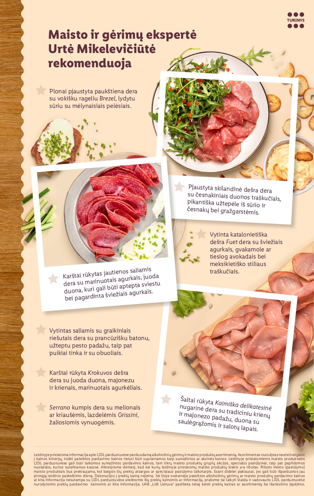 Lidl 'Suderintų skonių akimirkoms' 33 puslapis
