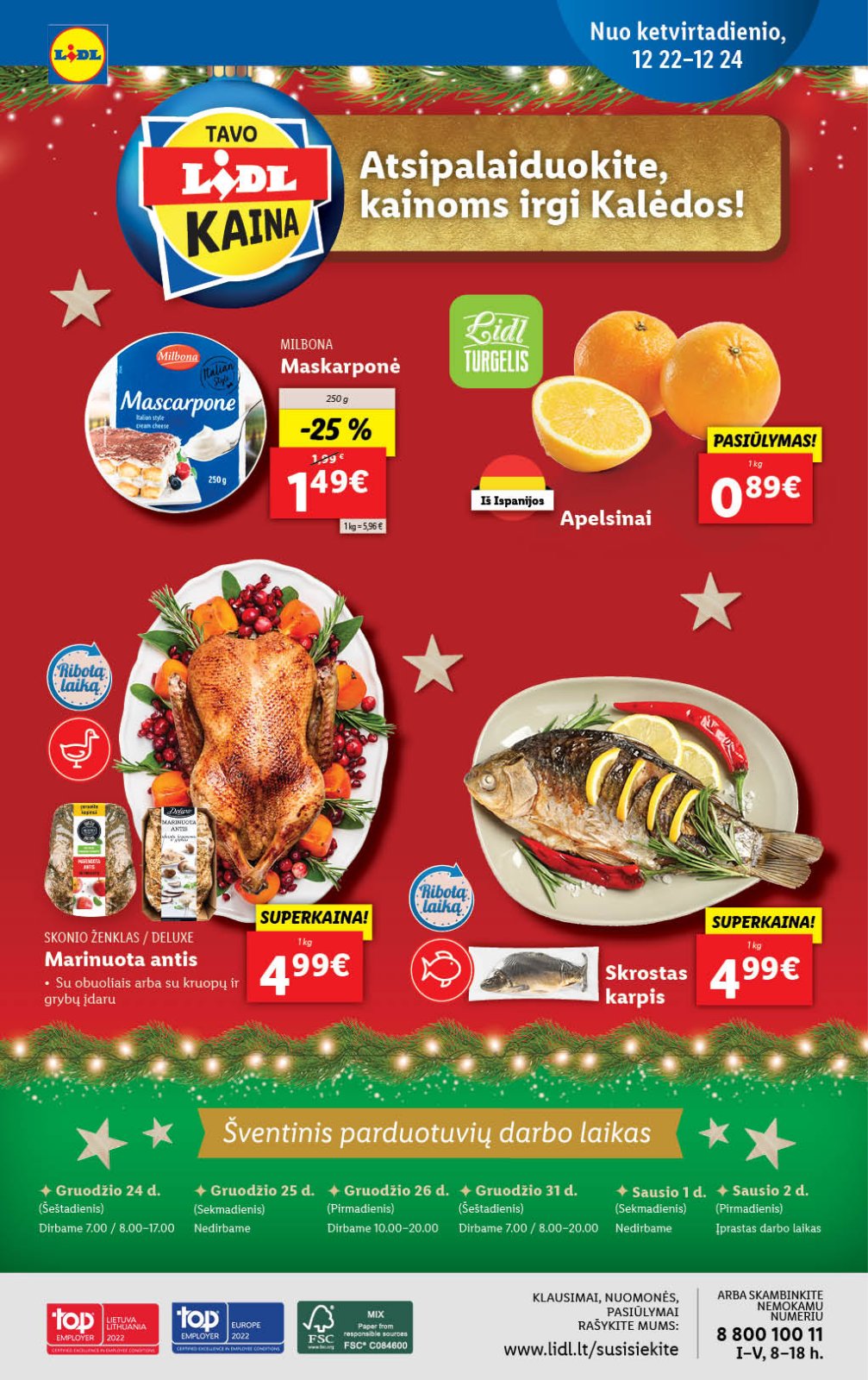 Lidl 'MAISTO PREKIŲ PASIŪLYMAI' 54 puslapis