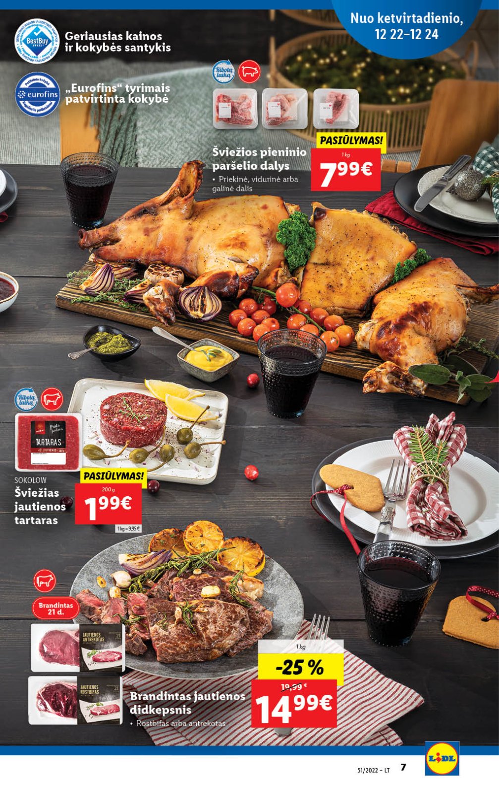 Lidl 'MAISTO PREKIŲ PASIŪLYMAI' 7 puslapis