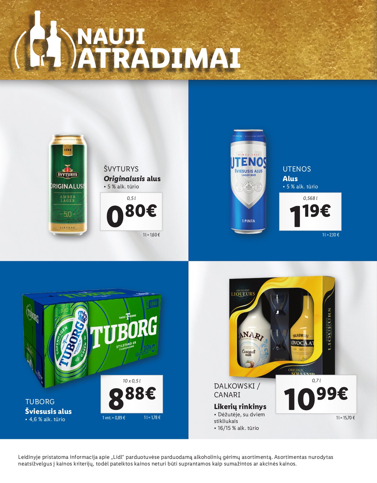 Lidl 'NAUJI ATRADIMAI' 2 puslapis
