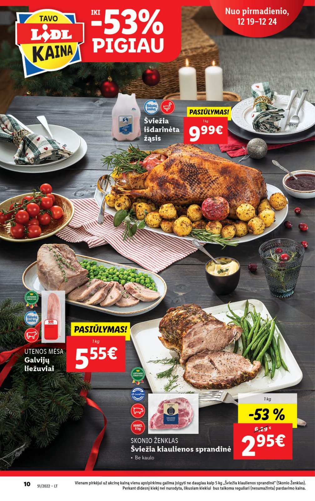 Lidl 'MAISTO PREKIŲ PASIŪLYMAI' 10 puslapis
