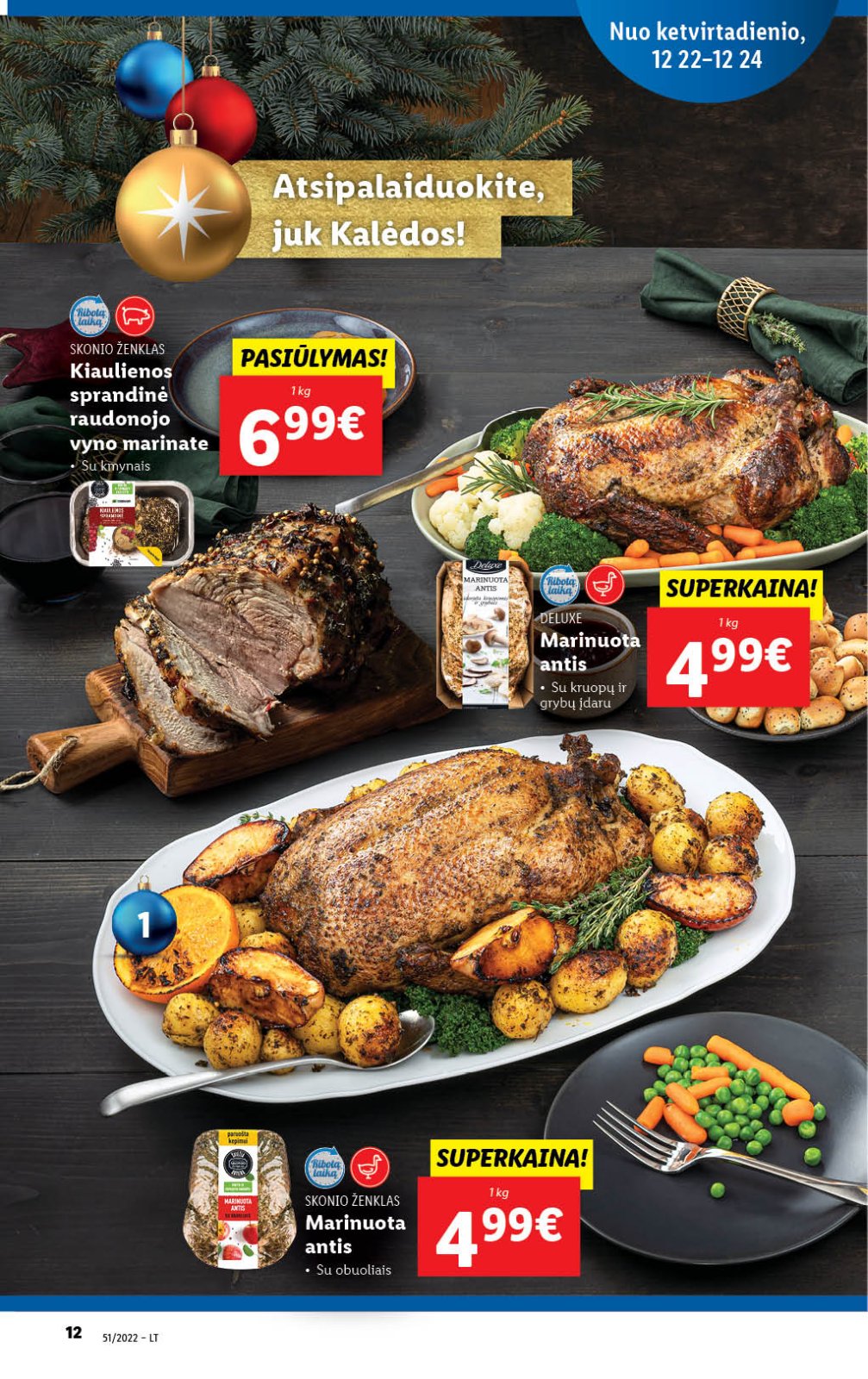 Lidl 'MAISTO PREKIŲ PASIŪLYMAI' 12 puslapis