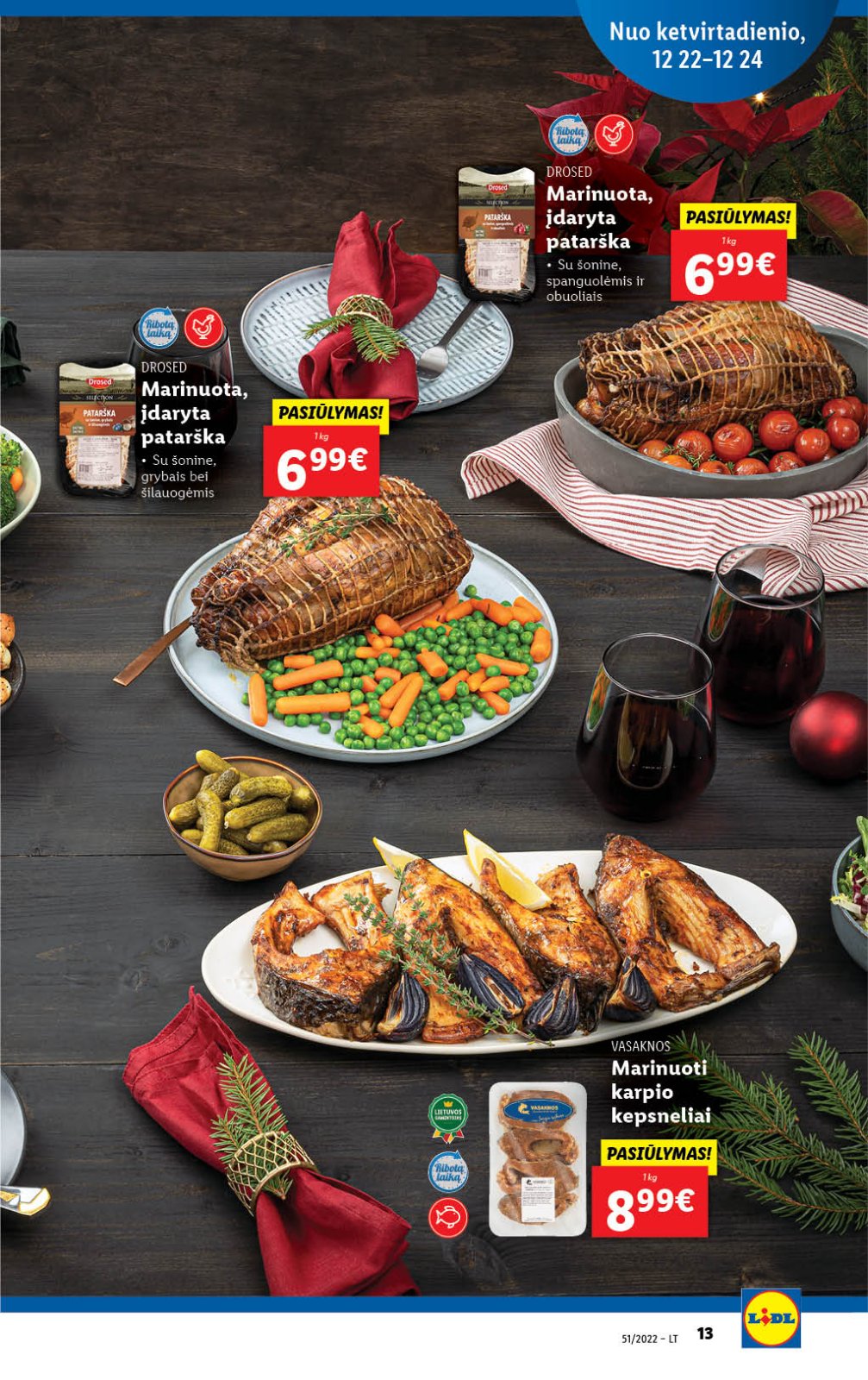 Lidl 'MAISTO PREKIŲ PASIŪLYMAI' 13 puslapis