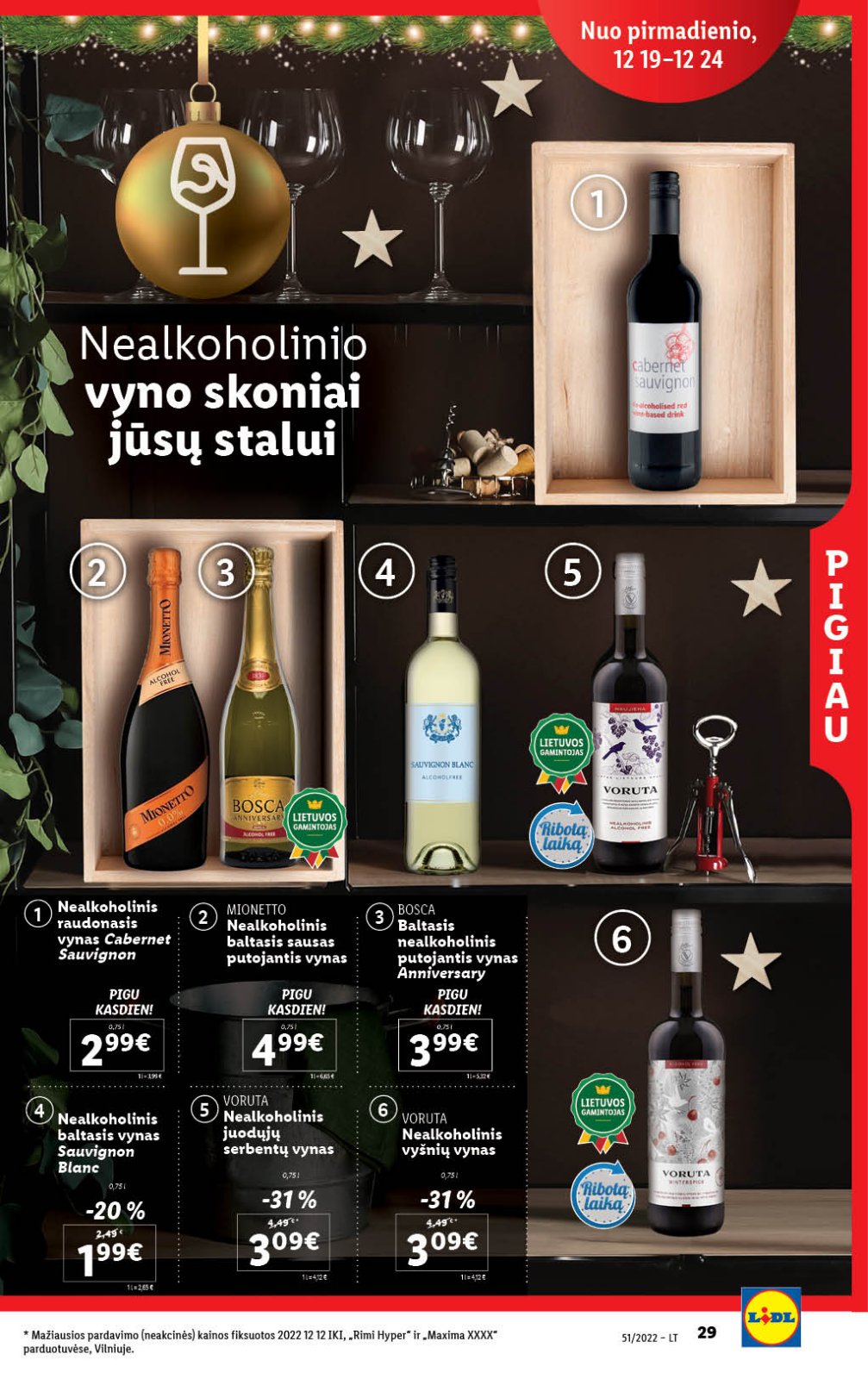 Lidl 'MAISTO PREKIŲ PASIŪLYMAI' 29 puslapis