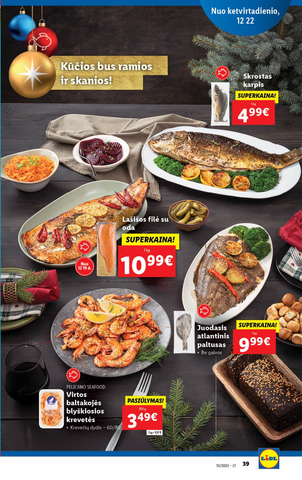 Lidl 'MAISTO PREKIŲ PASIŪLYMAI' 39 puslapis