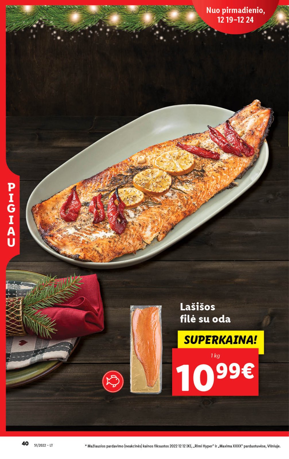 Lidl 'MAISTO PREKIŲ PASIŪLYMAI' 40 puslapis