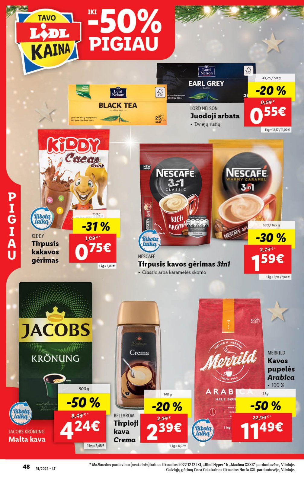 Lidl 'MAISTO PREKIŲ PASIŪLYMAI' 48 puslapis