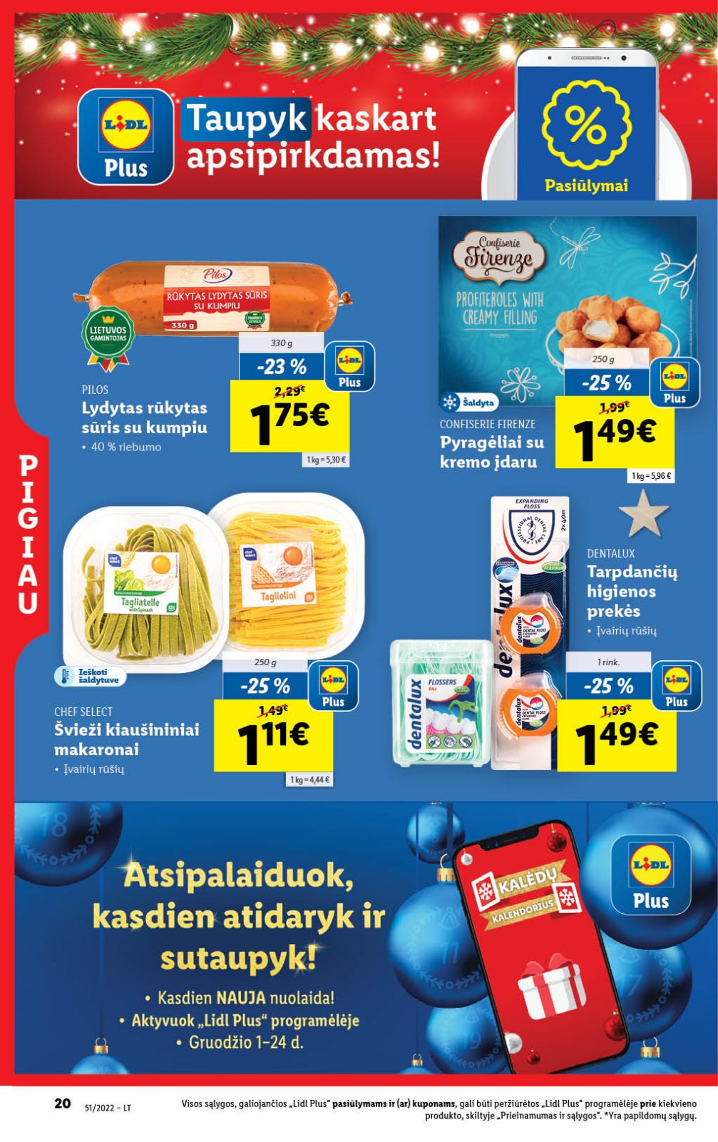 Lidl 'MAISTO PREKIŲ PASIŪLYMAI' 20 puslapis