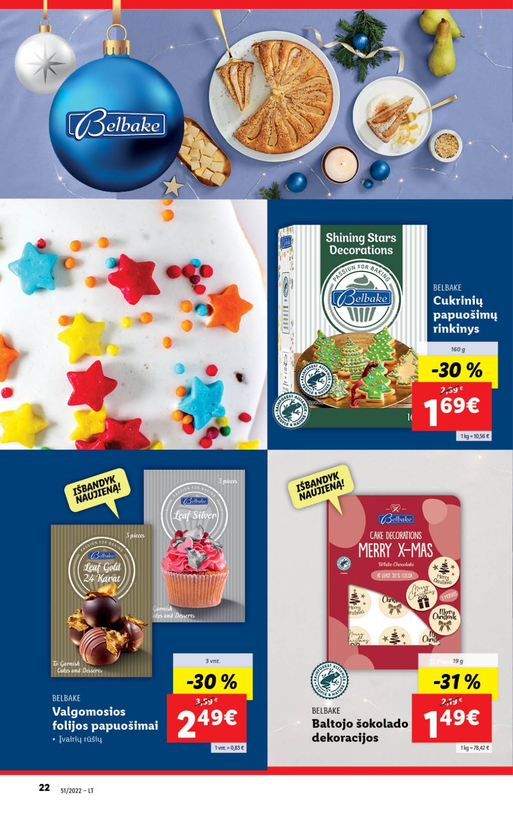 Lidl 'MAISTO PREKIŲ PASIŪLYMAI' 22 puslapis