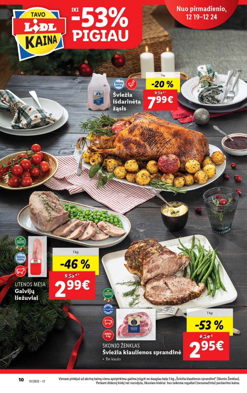Lidl 'MAISTO PREKIŲ PASIŪLYMAI' 10 puslapis