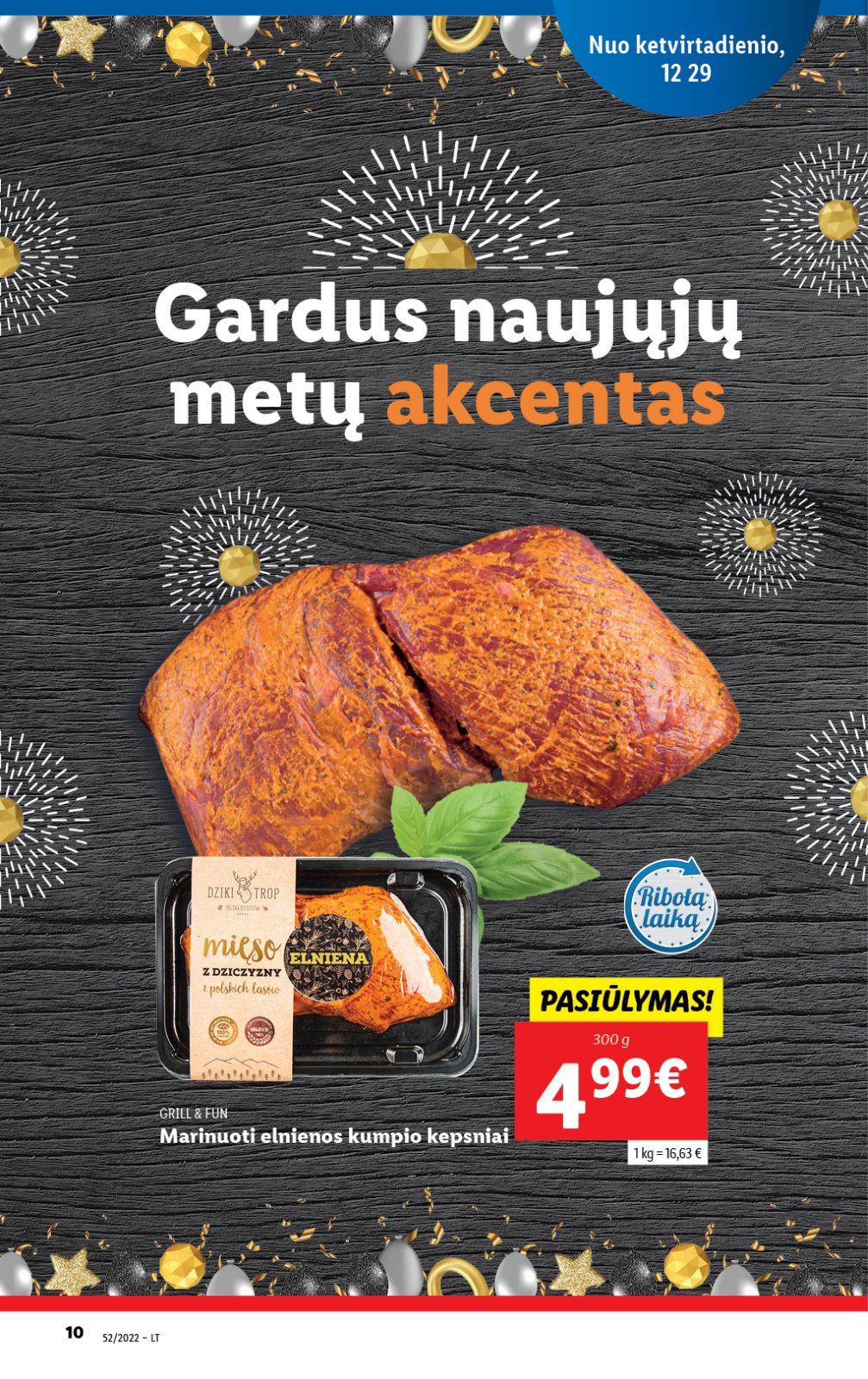 Lidl 'MAISTO PREKIŲ PASIŪLYMAI' 10 puslapis