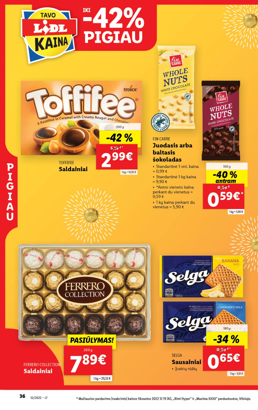 Lidl 'MAISTO PREKIŲ PASIŪLYMAI' 36 puslapis
