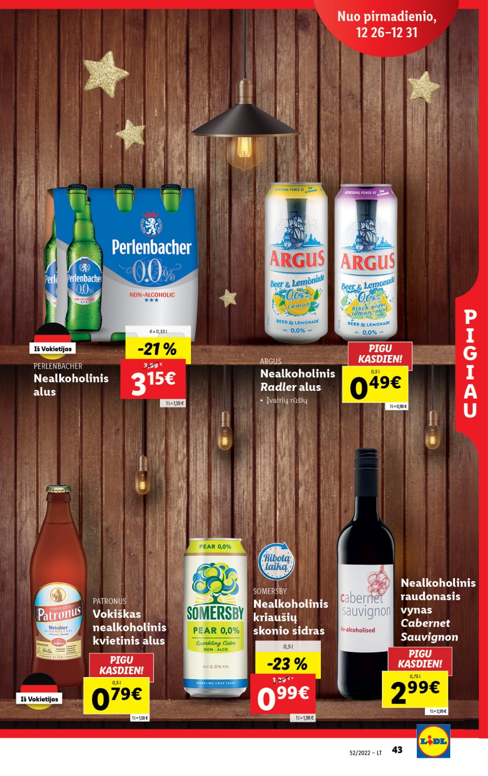 Lidl 'MAISTO PREKIŲ PASIŪLYMAI' 43 puslapis