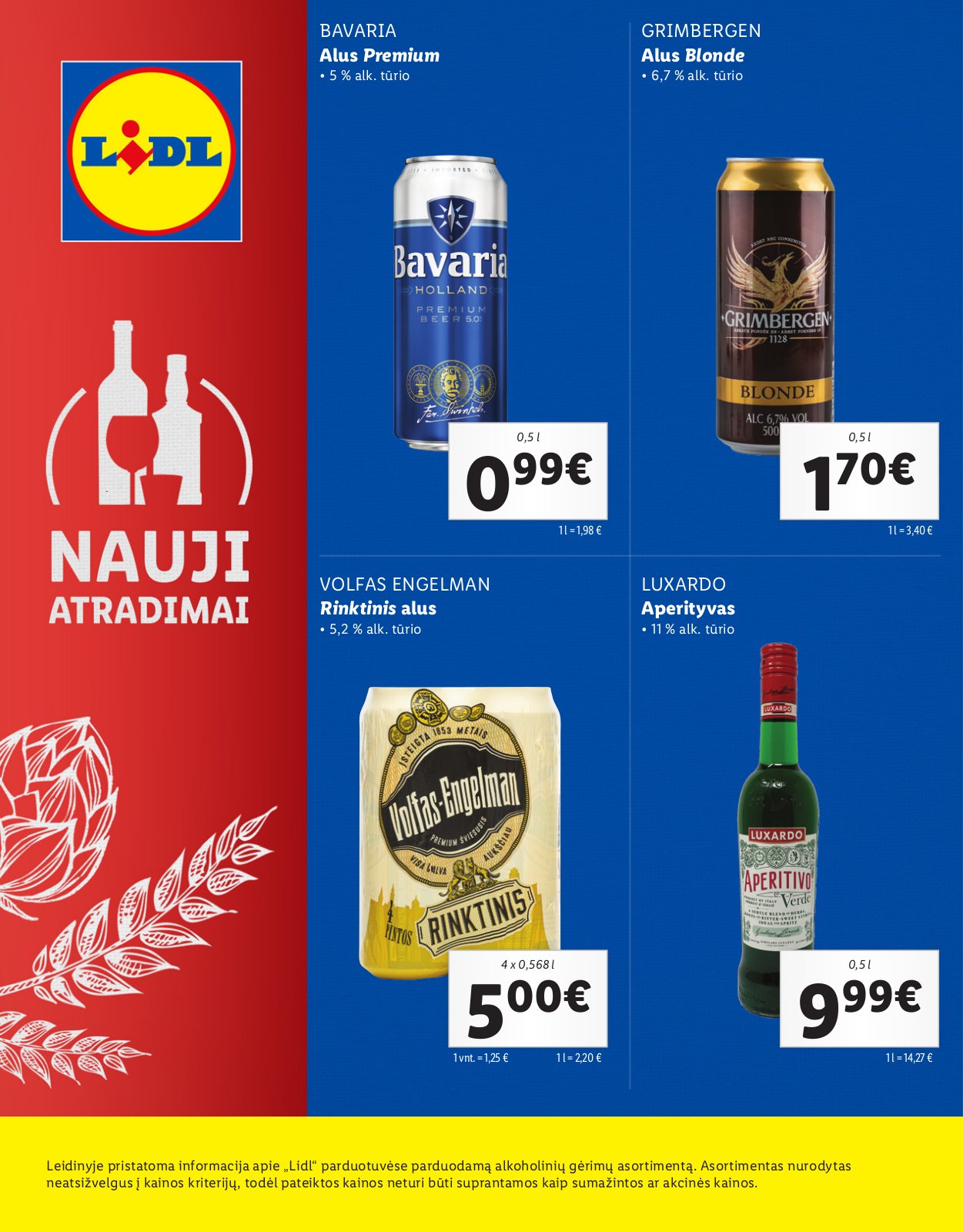 Lidl 'NAUJI ATRADIMAI' 2 puslapis