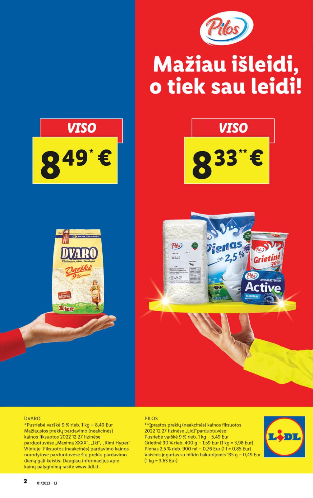Lidl 'MAISTO PREKIŲ PASIŪLYMAI' 2 puslapis