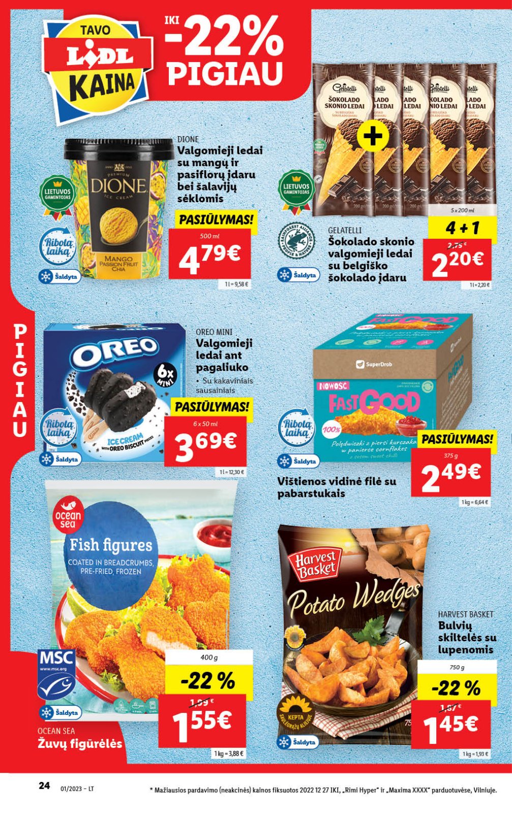 Lidl 'MAISTO PREKIŲ PASIŪLYMAI' 24 puslapis