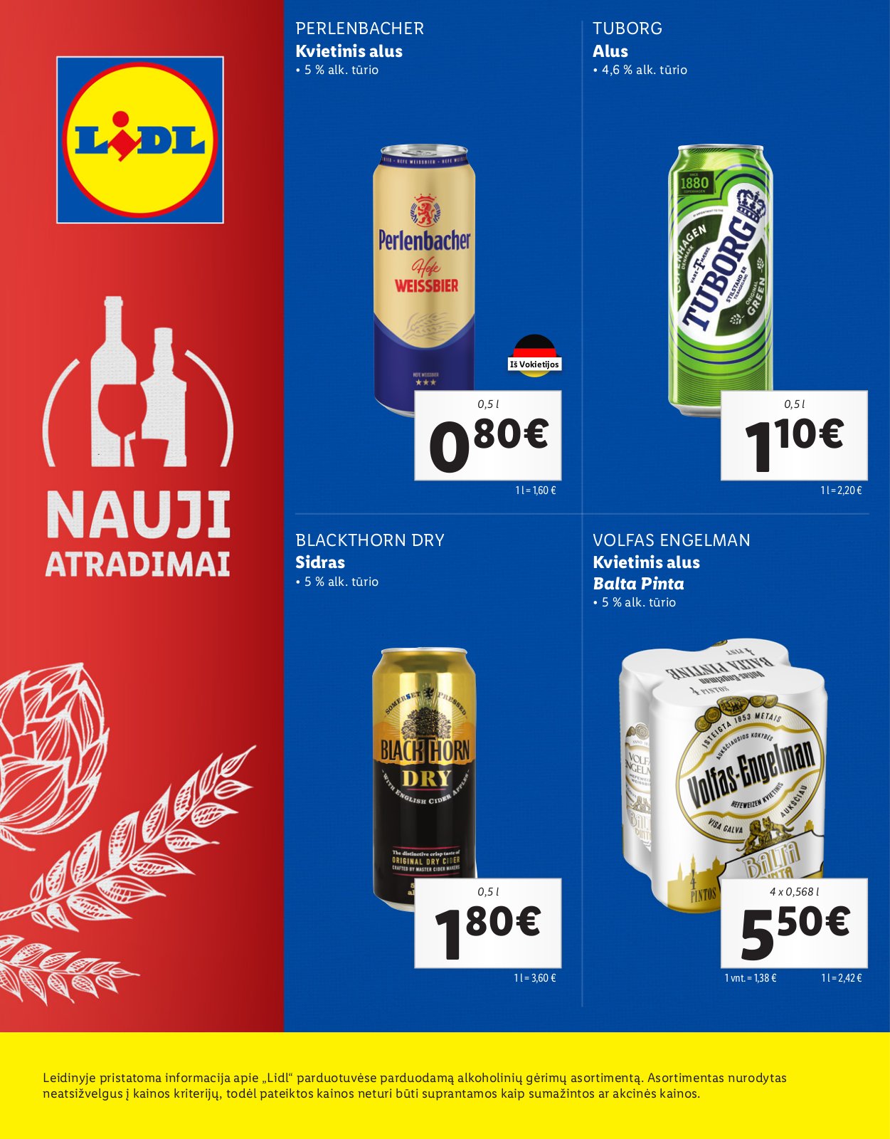 Lidl 'NAUJI ATRADIMAI' 2 puslapis