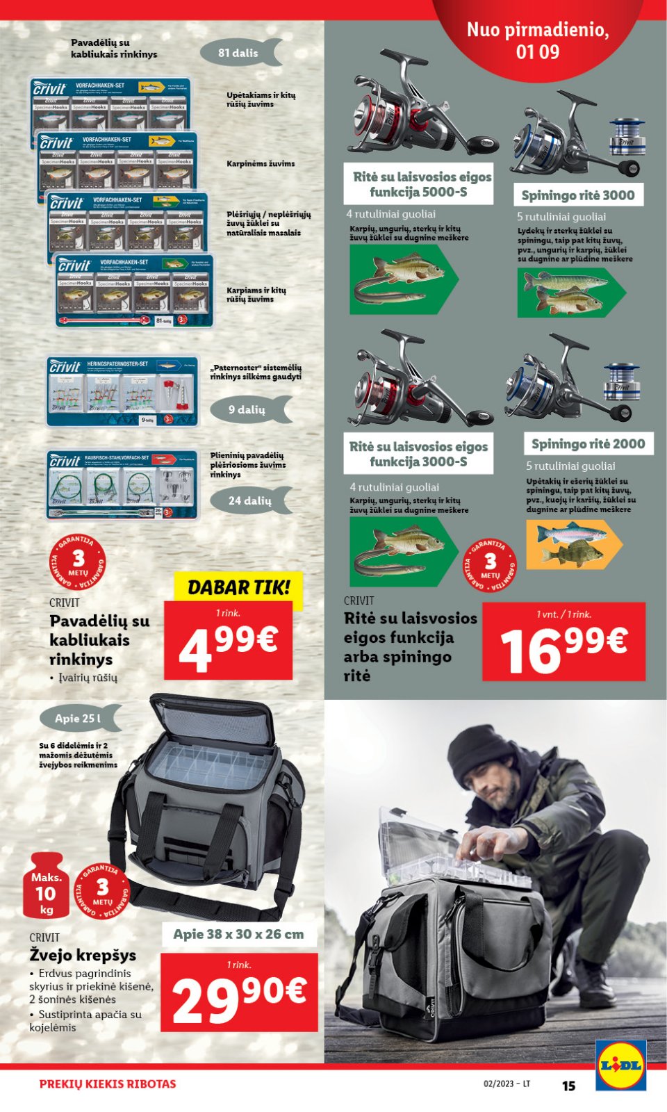 Lidl 'NE MAISTO PREKIŲ PASIŪLYMAI' 15 puslapis