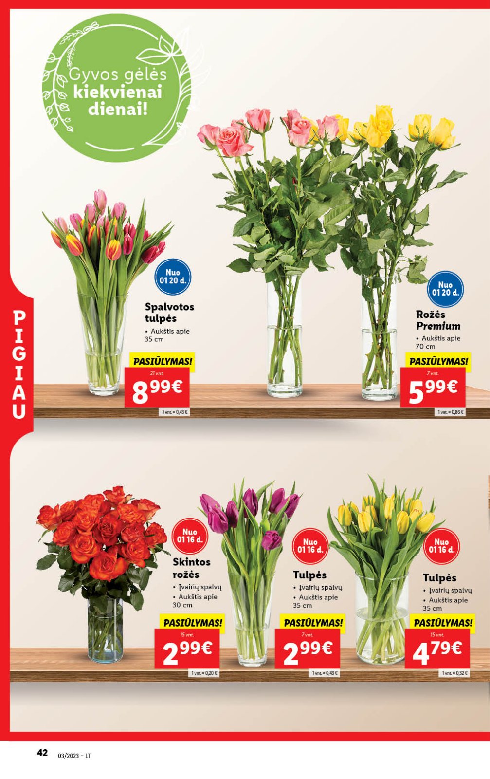 Lidl 'MAISTO PREKIŲ PASIŪLYMAI' 42 puslapis