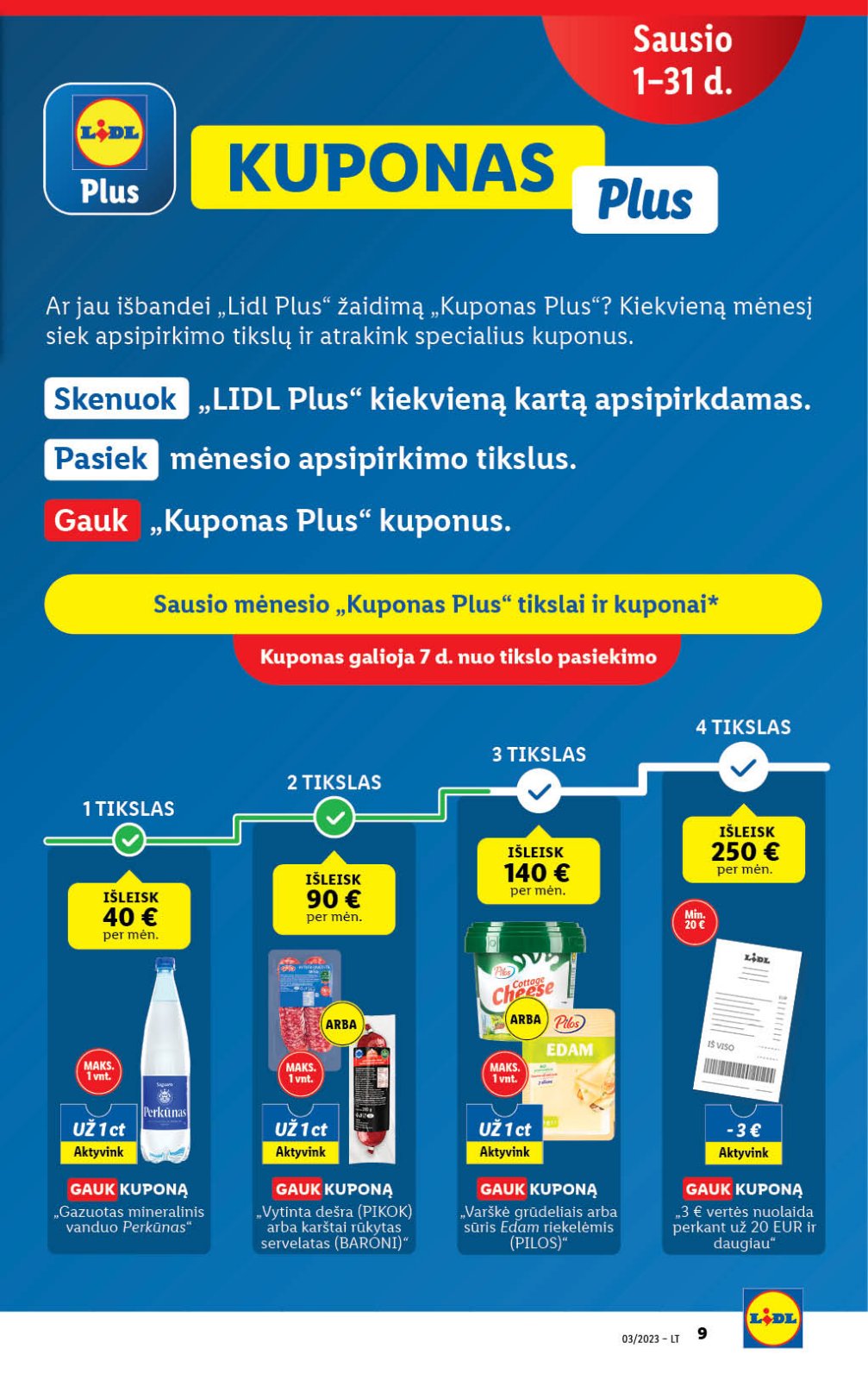 Lidl 'MAISTO PREKIŲ PASIŪLYMAI' 9 puslapis