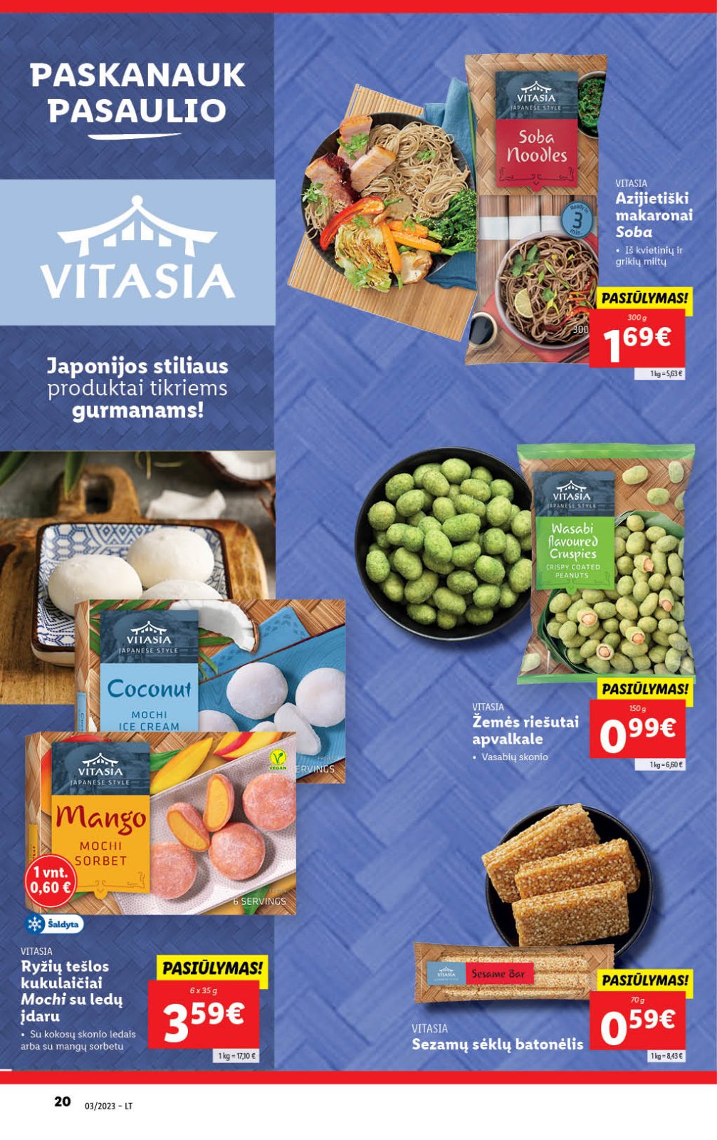 Lidl 'MAISTO PREKIŲ PASIŪLYMAI' 20 puslapis