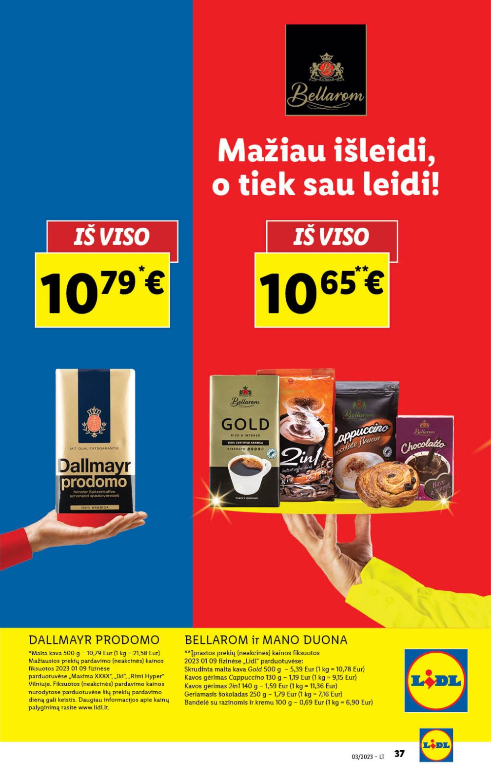 Lidl 'MAISTO PREKIŲ PASIŪLYMAI' 37 puslapis