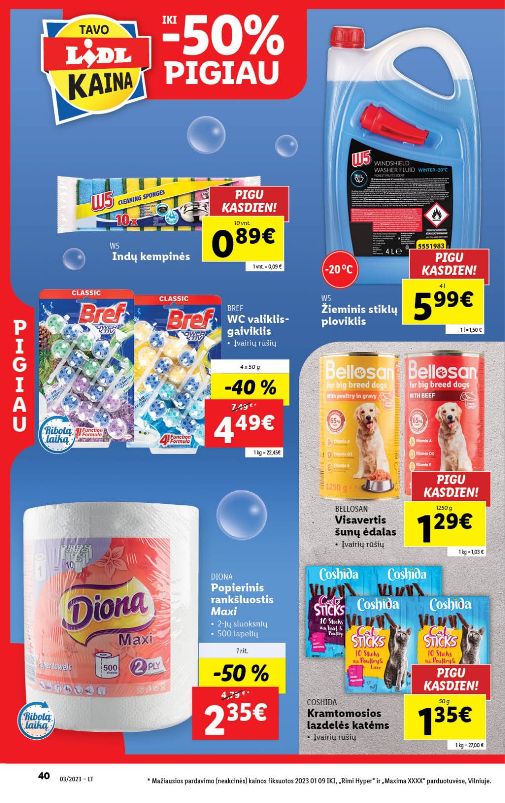 Lidl 'MAISTO PREKIŲ PASIŪLYMAI' 40 puslapis