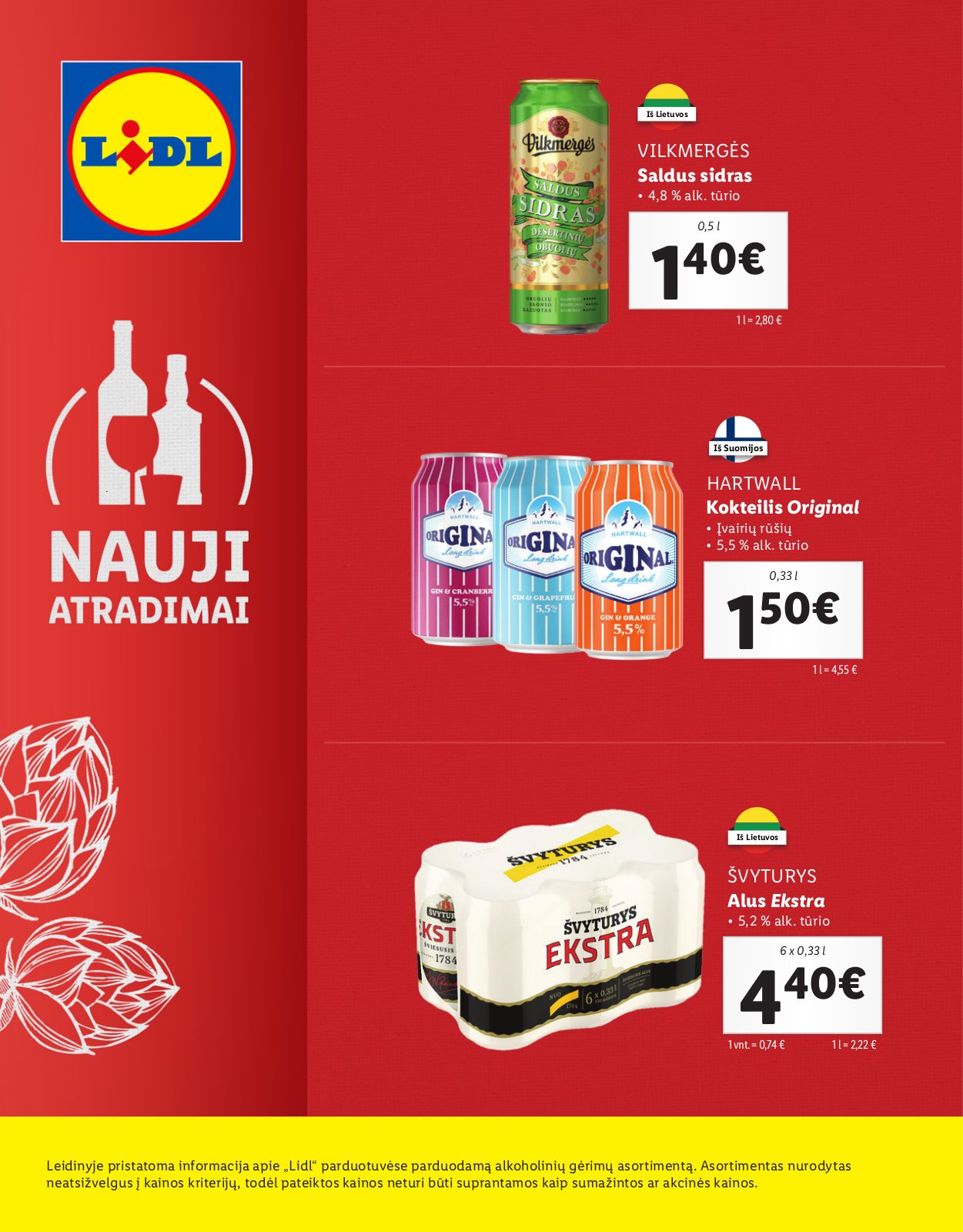 Lidl 'NAUJI ATRADIMAI' 2 puslapis