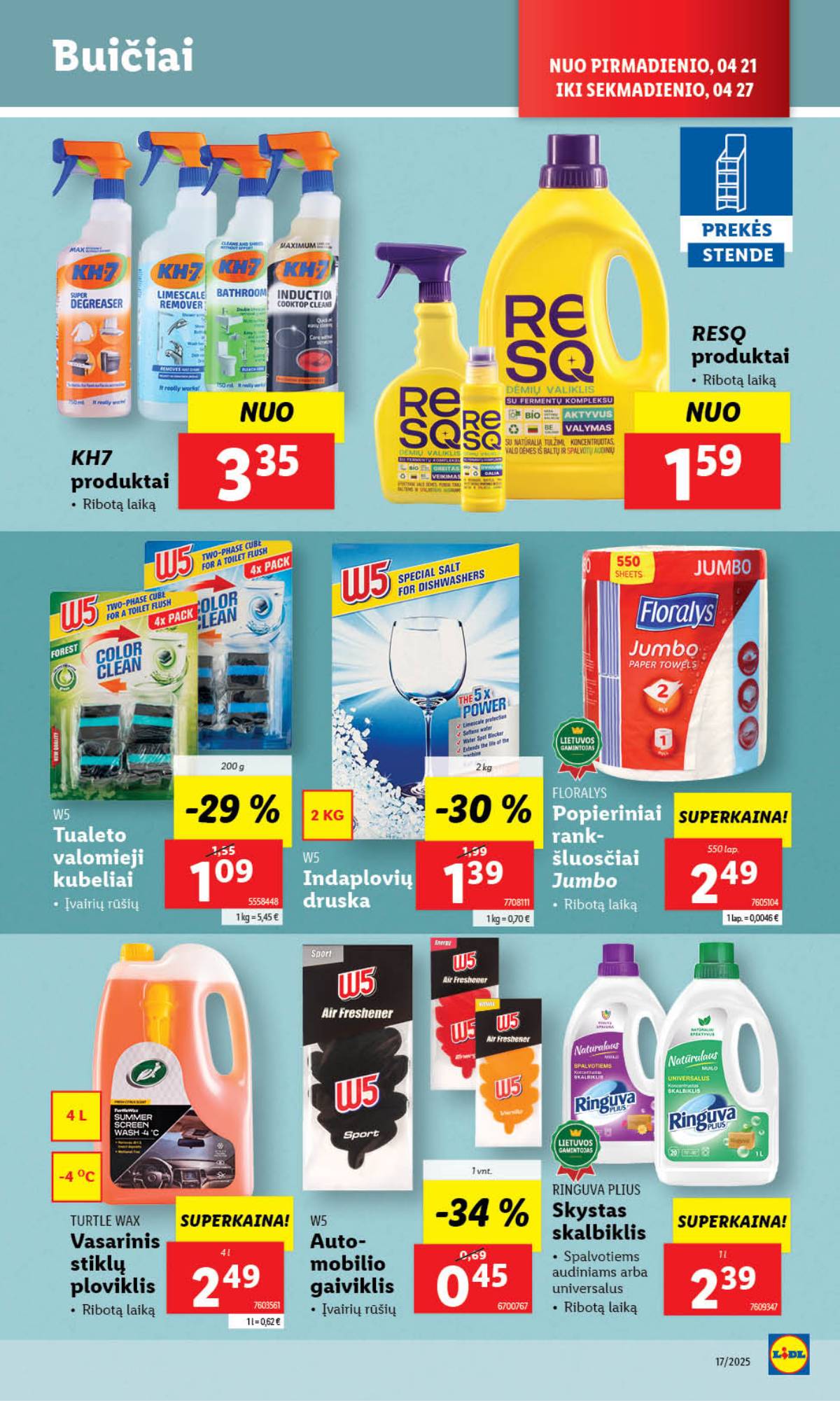 Lidl - LIDL SAVAITĖS Maisto prekių akcijų leidinys 47 puslapis