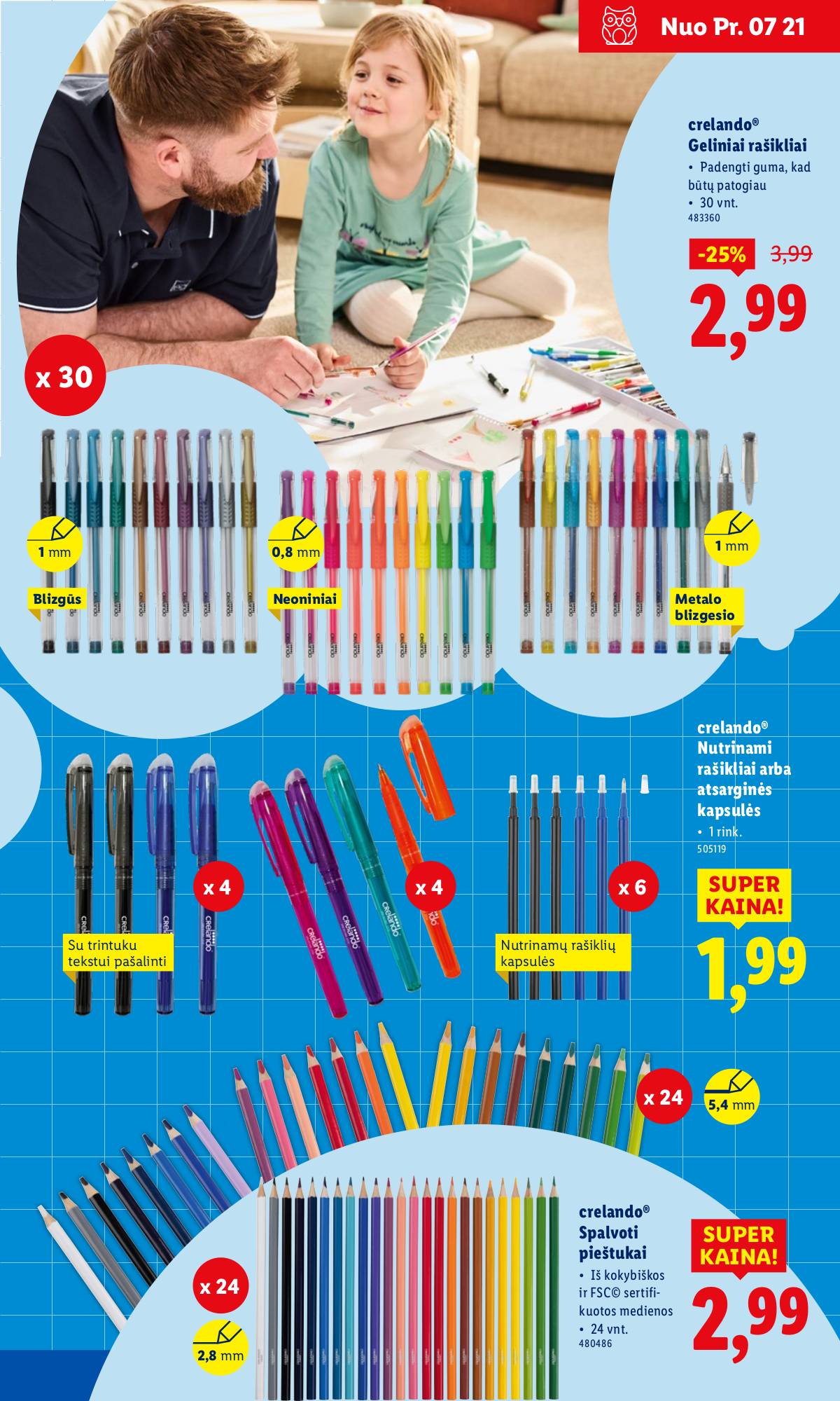 Lidl - LIDL Mokyklinių prekių katalogas 11 puslapis